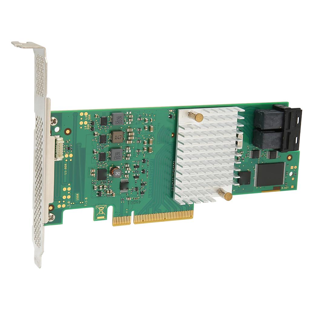 LSI SAS3008 Array Card 8 Port 12Gb s PCIE 3.0 Plug and Play SAS RAID Array Card for SATA Terminal Device
