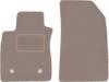 Beżowe dywaniki przednie dla: Renault Clio III grandtour, kombi, hatchback (2005-2012)