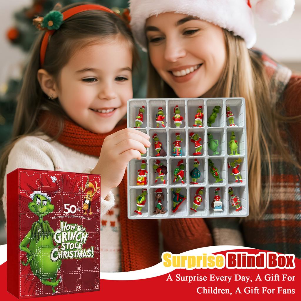 3D WDoll Surprise Box, 24 panenek čeká, až je rozbalíte, Vánoční překvapení pro přátele a děti