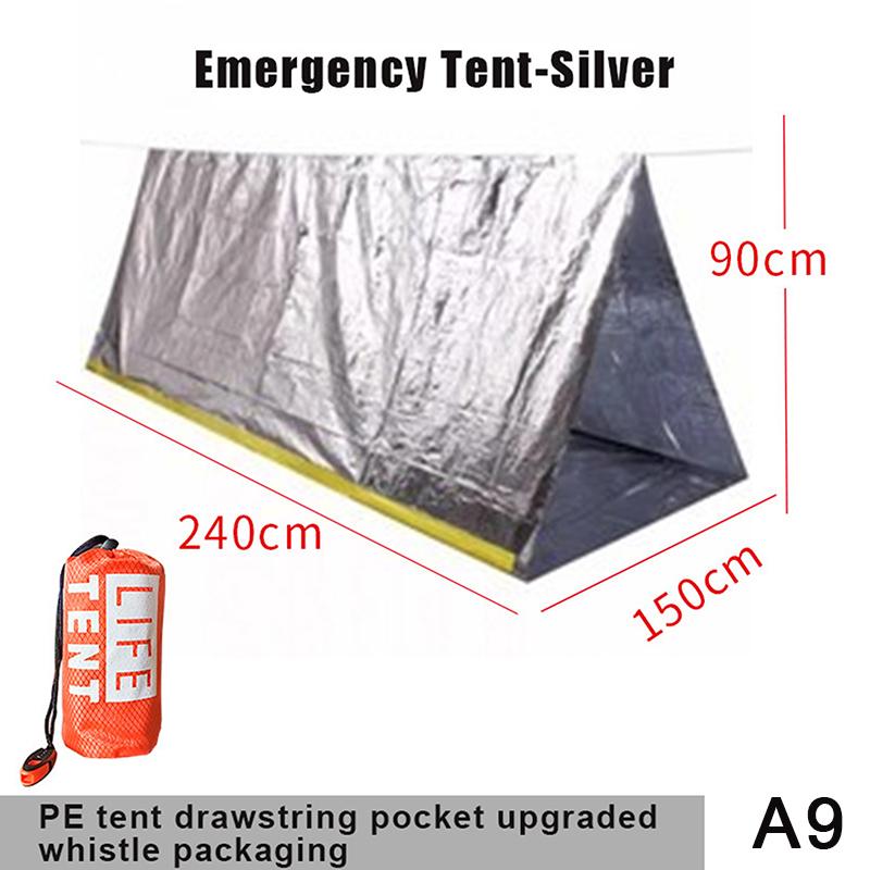 2-Person Emergency Tent - Waterproof & Windproof Survival Shelter for Camping, Hiking & Outdoor Adventures