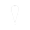 Collier - LUXENTER - Chiesso - Argent sterling 925 - Finition rhodiée - Gravure « Le sac »
