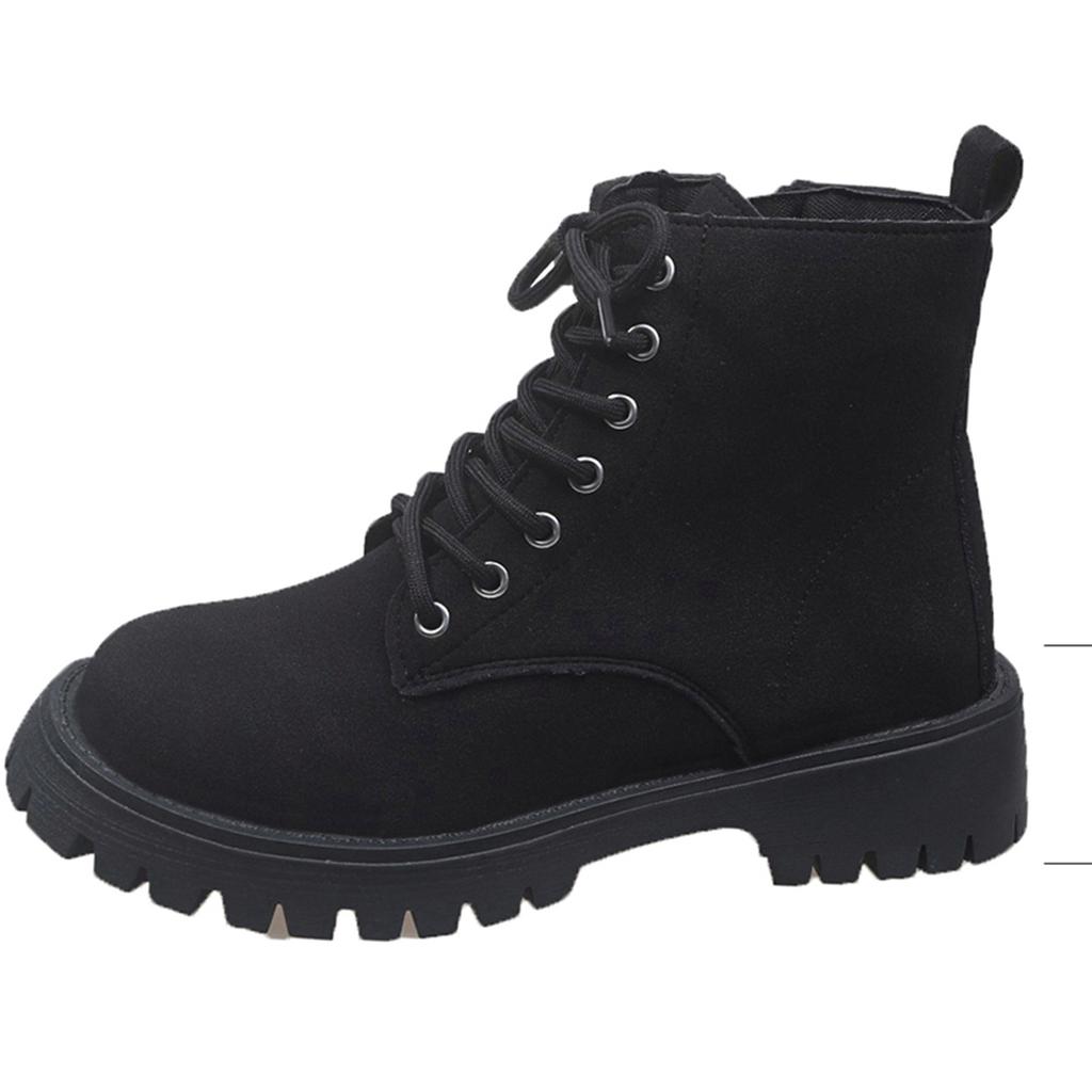 European Station Martin Boots Women's Autumn and Winter 2025 New Large Size Soft Leather Soft Sole Retro Women's Short Boots Frosted Tooling Boots