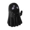 Light-Up Ghost Figurine Halloween Middle Finger Ghost Decoration Lighted Flip-off Ghost Ornament for Party Mantel Shelf Tabletop