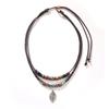 European And American Ladies Necklace Double-layer Winding Necklace Simple Clavicle Chain High-end Sense Suitable For Parties And Beach Vacations