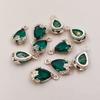 10PCS DIY Necklace Bracelet Earrings Alloy Jewelry Accessories Baroque Crystal Pendant Accessories Charm for DIY Jewelry Making
