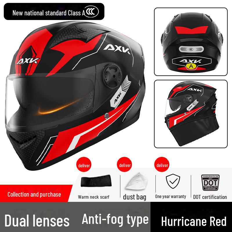 

Универсальный мотоциклетный шлем с сертификатом 3C/DOT для мужчин и женщин, теплый зимний полный шлем для всех сезонов.