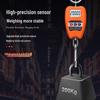 200kg Handheld Electronic Crane Scale - Black Industrial Hanging Hook Scale for Cross-Border E-commerce