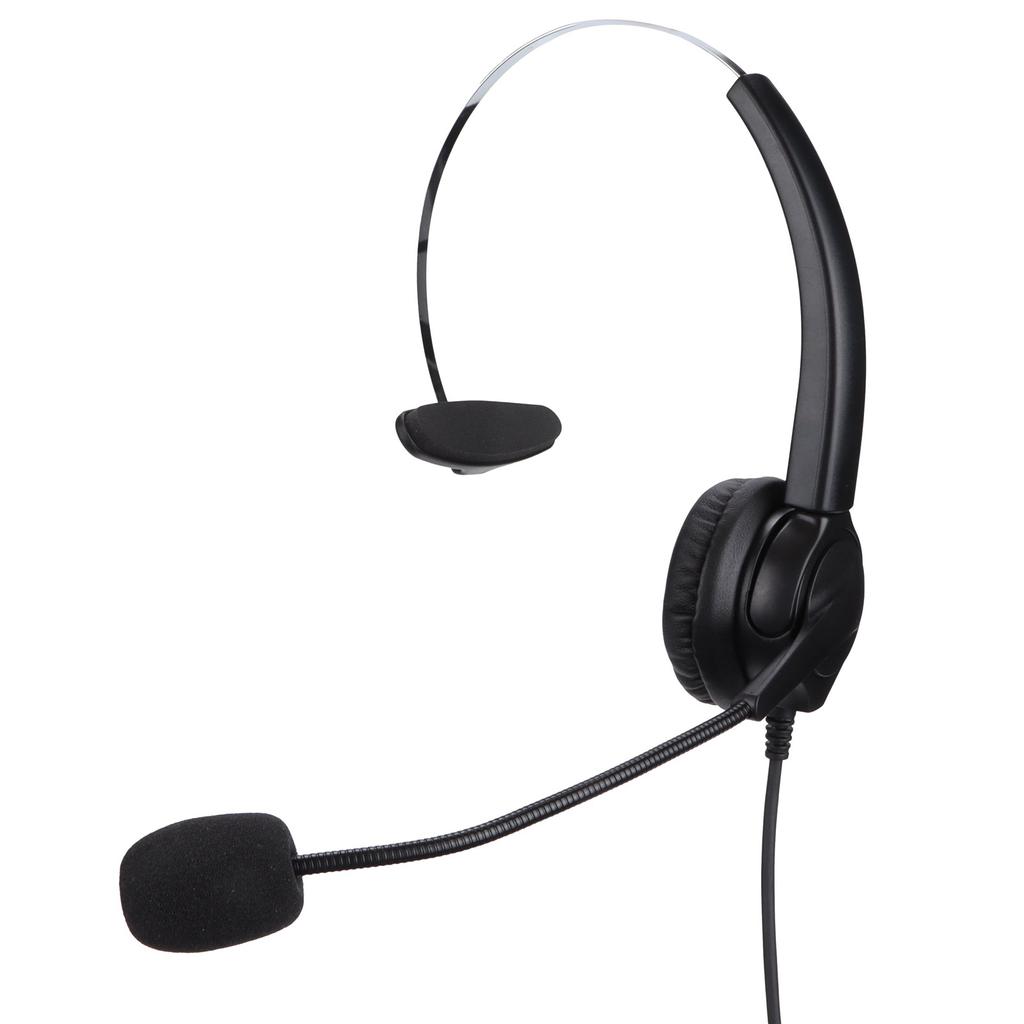 Telephone Headset OmniDirectional Business Office Telephone Call Center Corded Headset