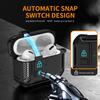 For AirPods Pro 2 Case Compatible with MagSafe TPU PC Earbuds Cover with Carabiner/Stand