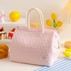 Nueva Moda Sencilla Gran Capacidad Impermeable Bolsa de Almuerzo Portátil Caja de Almuerzo Bolsa Térmica Aislante para Oficinistas