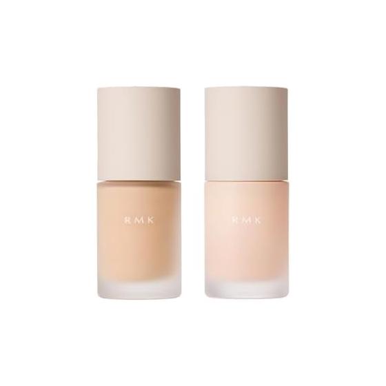 RMK Liquid Foundation Flawless Coverage Plus 201 / RMK Luminous Makeup Base/Set (Foundation Liquid Liquid Foundation/Base Makeup Makeup Base Base