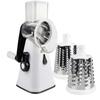 Geedel Rotary Cheese Grater, Dishwasher Safe Vegetable Cheese Slicer with Strong Sunction Base, Kitchen Gratrer Vegetable Slicer BPA Free,