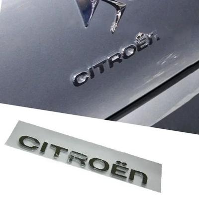 Alloy Car Rear Trunk Letter Emblem Sticker for Logo DS5 DS 5LS DS6 French Modified Badge Decal Styling Auto Decoration