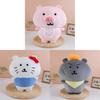 Grey Wolf Hello Kitty Pig Plush Toy Cute Cartoon Stuffed Animal For Kids And Adults