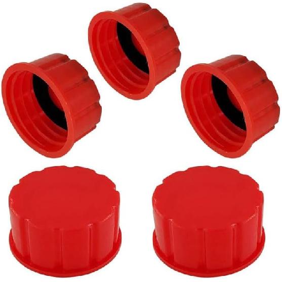 5 Gallon Gas Can Cap Replacement, For Most 1/2/3/5 Gallon Gas Cans, Portable Gas Tank Lid For 5+ Gallon Plastic And Metal Gas Cans, Includes Spout