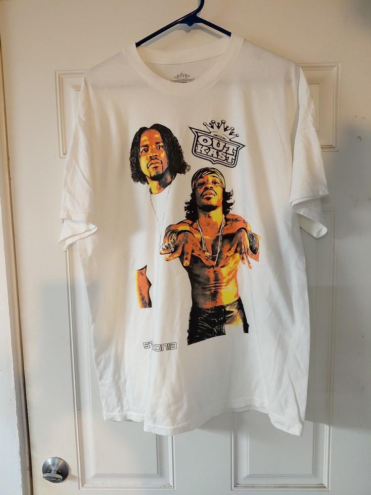 Outkast  Stankonia  White Tshirt Size LARGE  Unisex T-Shirt S
