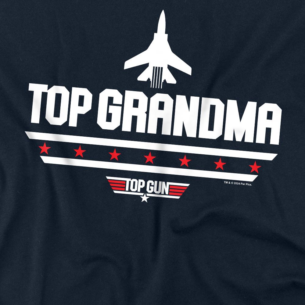 Top Gun Unisex Adult Top Grandma Mothers Day T-Shirt