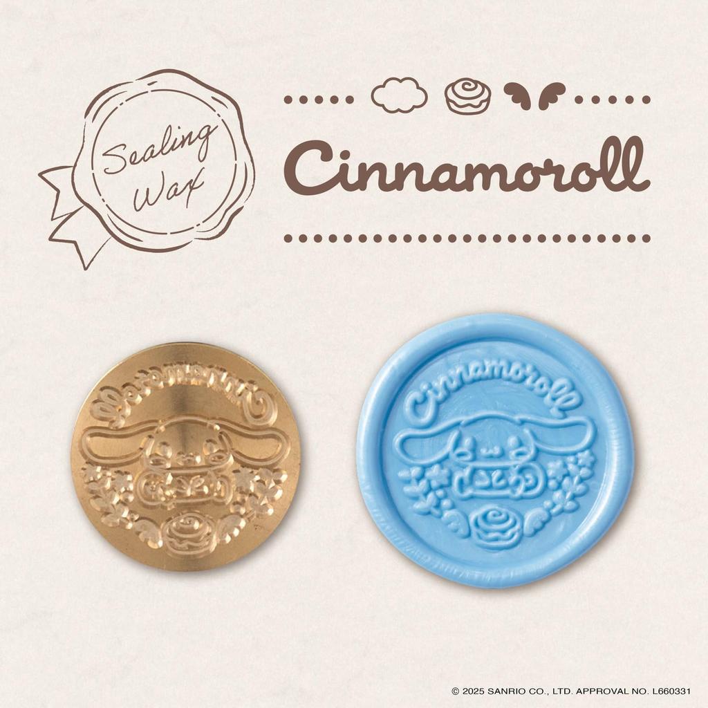 BEVERLY Sanrio Cinnamoroll Sealing Wax Set SLW-013