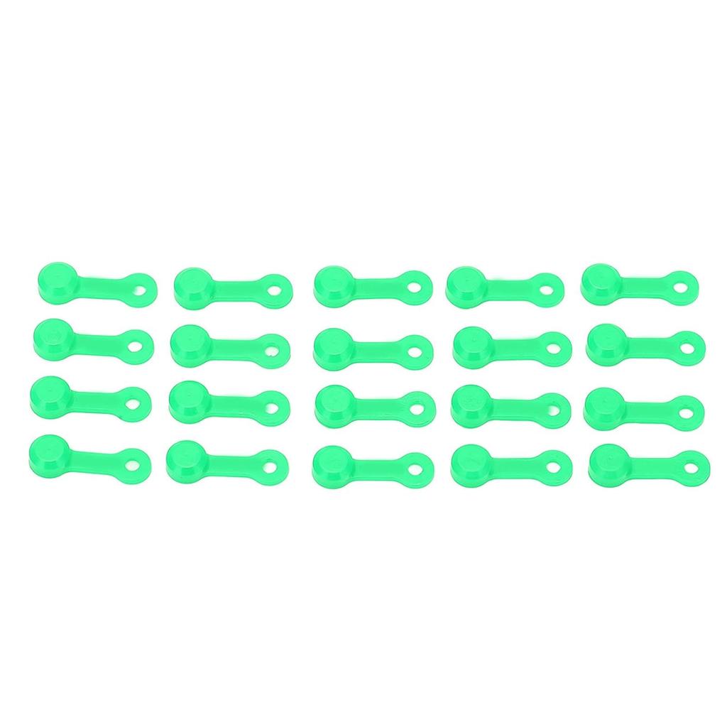 Grease Fitting Caps, Perfect Fitness Zerk Dust Cover Tear Resistant Flexible Silicone for Car(Fluorescent Green (Luminous Version))