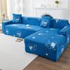 Milk Silk Elastic Sofa Cover All Inclusive Universal Set  Suitable for All Seasons Cartoon Empress Sofa Cover  Lazy Person To Prevent Cat Scratches
