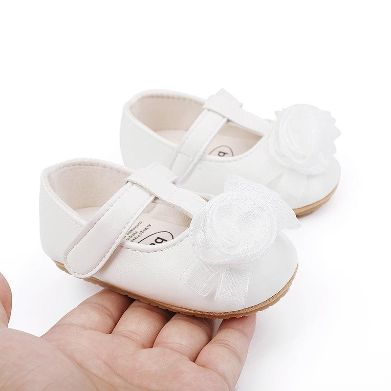 Spring & Autumn Princess Baby Walker Shoes for 0-1 Year Olds