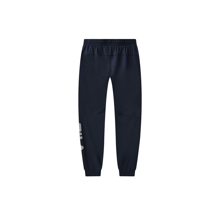 Fila Casual Tapered Knit Sweatpants Men Bottoms Blue A11M121602F-NV