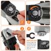 12/15Pcs Oscillating Saw Blades Bi-Metal Arc Edge Multitool Blades Sharp Wear Resistant Oscillating Blades Fast Cutting Saw Blad