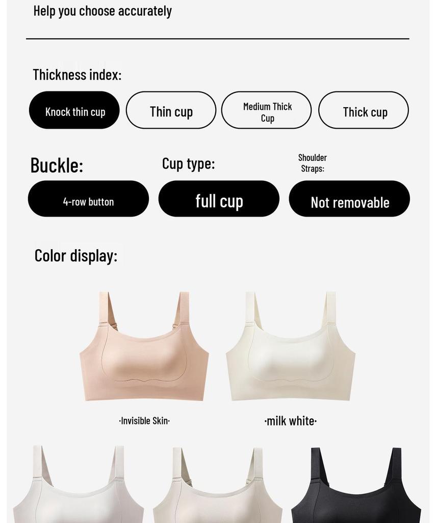 Nahtloser Bunny-Ohren-Bügelloser BH: Schlankmachende Sommerweste für Damen