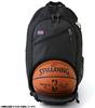 SPALDING Basketball Backpack Case, Half Day, Black, 50-003BK