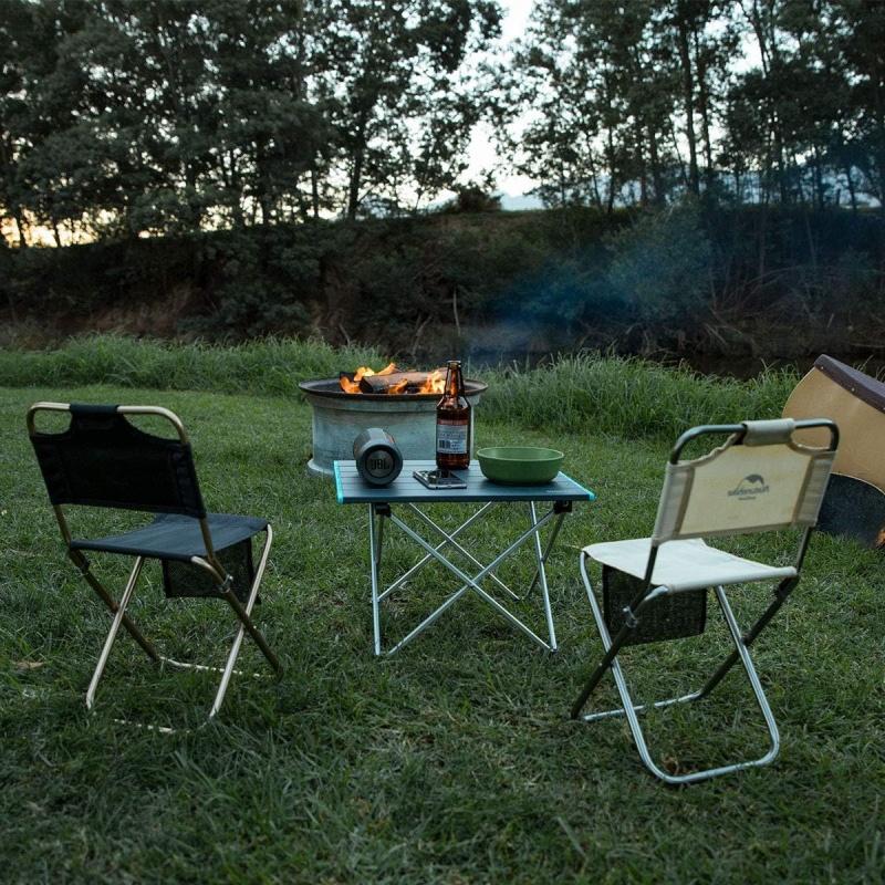 

1PC Outdoor Ultralight Portable Folding Desk High Load-bearing Aluminium Alloy Bracket Picnic Camping Barbecue Table Furniture