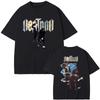 Rapper Kontra K Tshirt Augen Traumen Herzen Sehen Album Graphic Tshirts Men Women Clothing Hip Hop Fashion Pop Music Tee