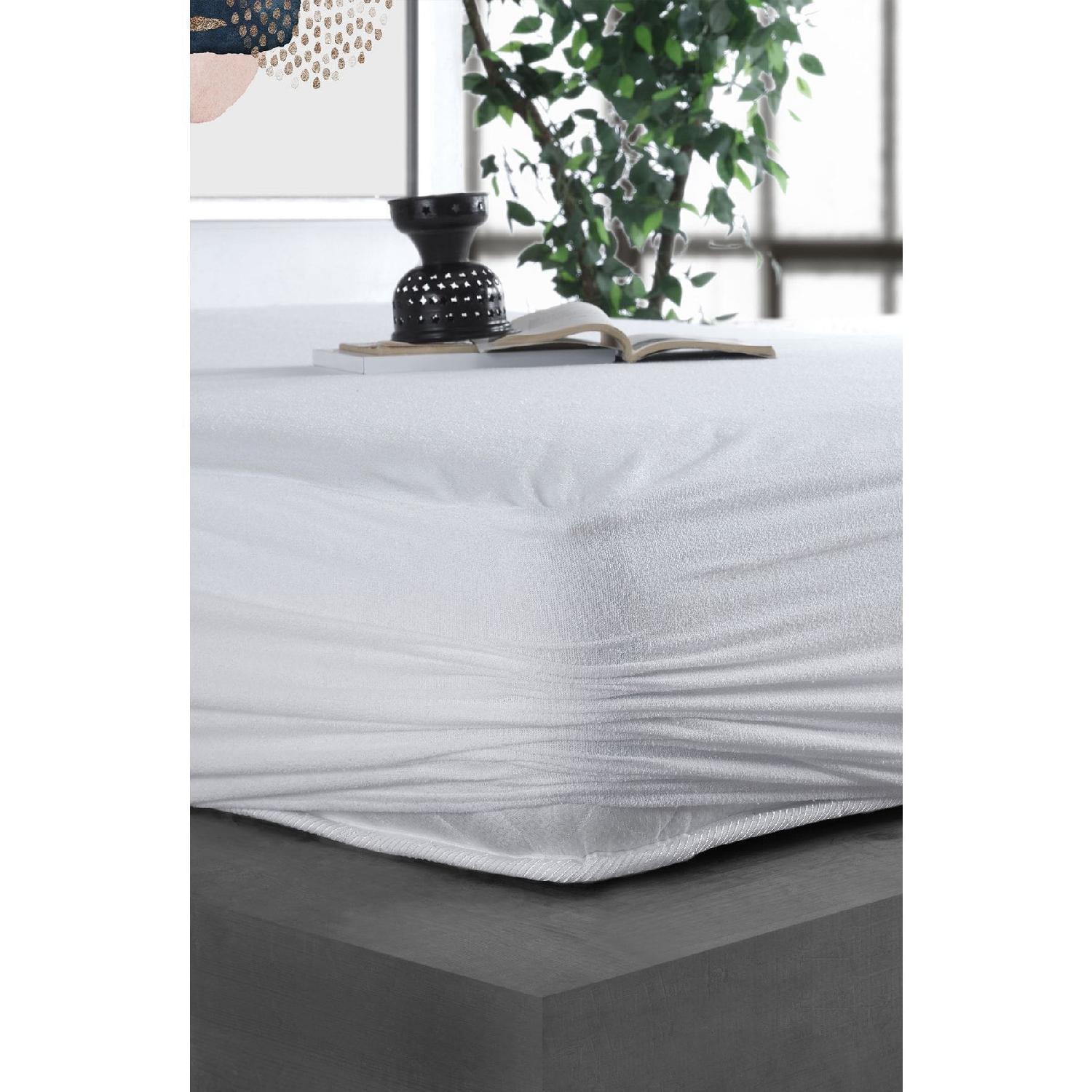 

Жидкостный протектор тюфяка хлопка доказательства/протектор тюфяка 70 x 140 белый