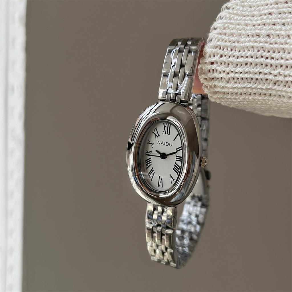 Supply Bathtub Oval Watch Women'S Exquisite Medieval Small Gold Watch Quartz Women'S Watch