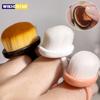 Nails Art Dust Brush Buckle Brush Oval Gel Dust Cleaning Make Up Ring-Shaped Brush Manicure Tools Fine Soft Bristle Brushs