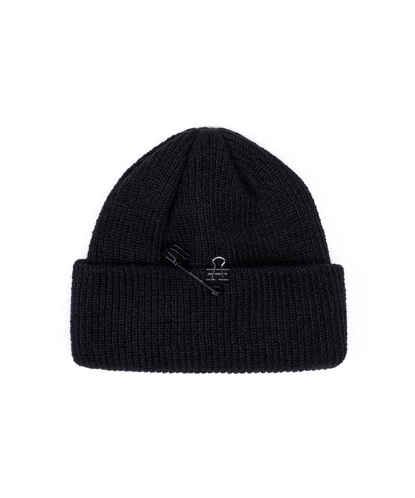 BLACKBLOND Vividi Signature Custom Short Beanie (Black)