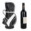 Taška na víno Single Bottle Carrier Tote Golf Chladnička na víno izolovaná cestovní taška na chlazení vína pro golfisty a milovníky vína