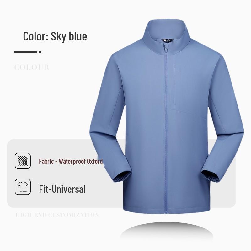 Customized Company Outdoor Jackets with Logo for Autumn/Winter Employee Workwear