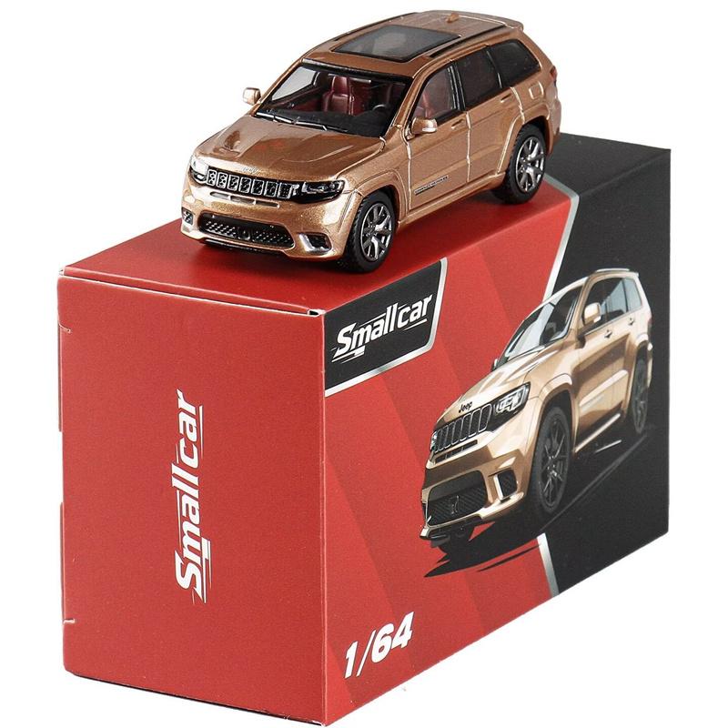 1:64 Jeeps Grand Cherokee SUV Alloy Car Model Diecast Metal Off-road Vehicles Car Model Miniature Scale Simulation Kids Toy Gift