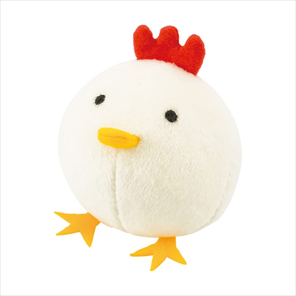 Livheart Relaxing Item, Palm-Sized Mochi Maniac Torimania Chicken (Approx. 5cm in Length), Cute Stress Relief, 74101-01