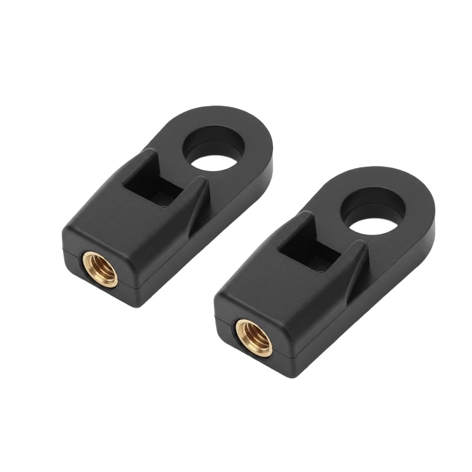 Outboard Control Box Cable End Connector ABS Copper Replacement for Throttle and Shift Control Box Cable Connection 2pcs 67275-95600