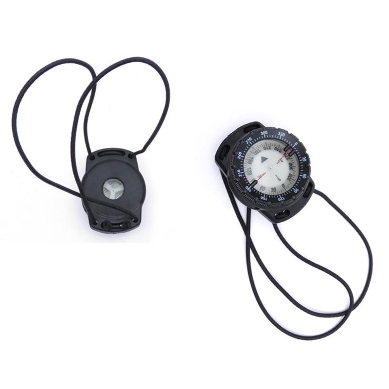 Watertight Diving Compasses Underwater Camping Compasses with Elastics Bracelets Diving Watchband Navigations Compasses