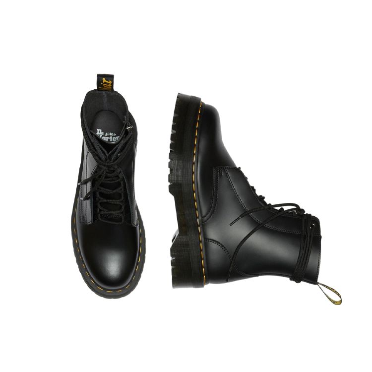 Dr. Martens Leather Fashion Comfortable Short Boots Unisex Boots Black 27312001