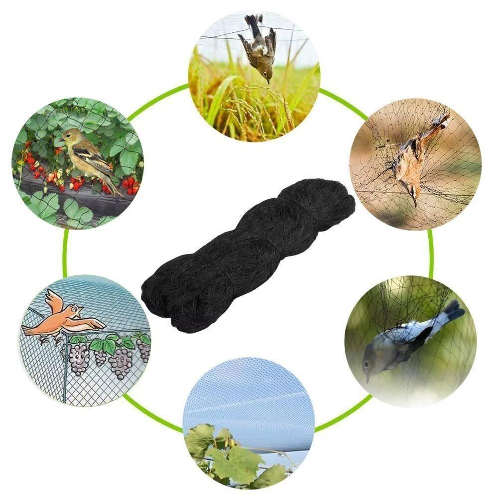 6-30m Nylon Net Plastic Anti Bird Catcher Netting Fruit Tree Flower Garden Mesh  Pest Control Tool