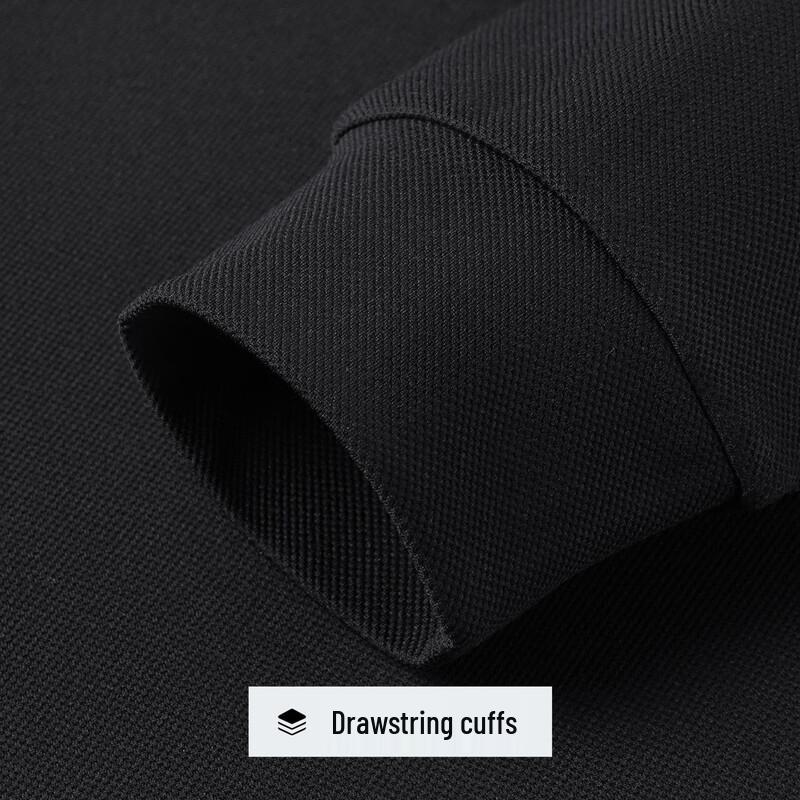 Men's Easy-Care Wrinkle-Resistant Round Neck Long-Sleeve Sweatshirt