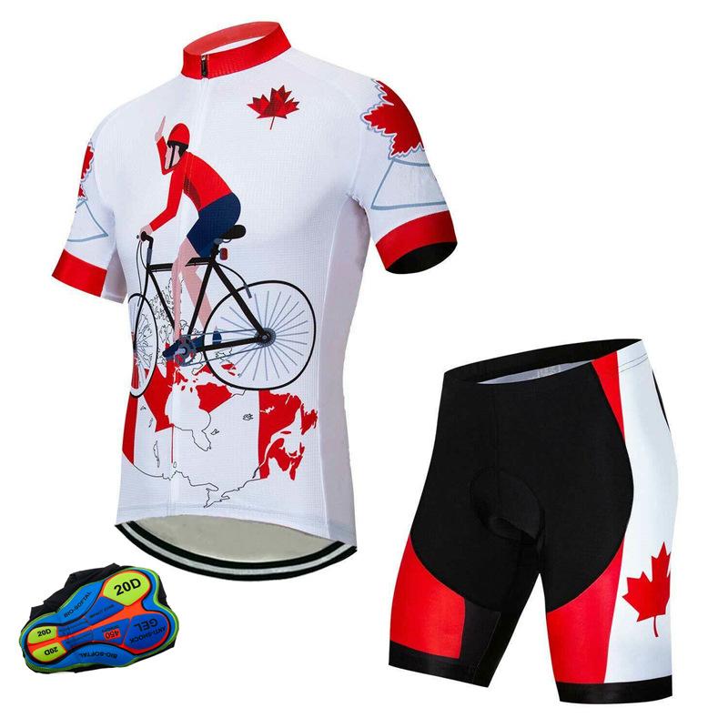 Cycling Jersey Short-sleeved Suit Men's Professional Summer Road Quick-drying Breathable Cycling Shirt 2026 Summer Breathable Cycling Suit Set
