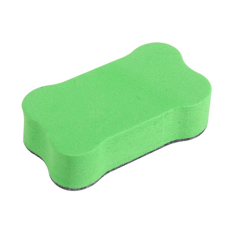 Children's Small Bone Whiteboard Eraser, EVA Felt Cloth, Special Matching Board Eraser, 1 Piece.
