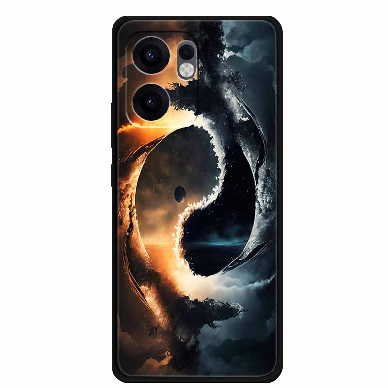 Phone Case For OPPO Reno 13F Case 13 F Coque Black Silicone Soft TPU Back Cover Bag For OPPO Reno13F A5x Case Protective Shell