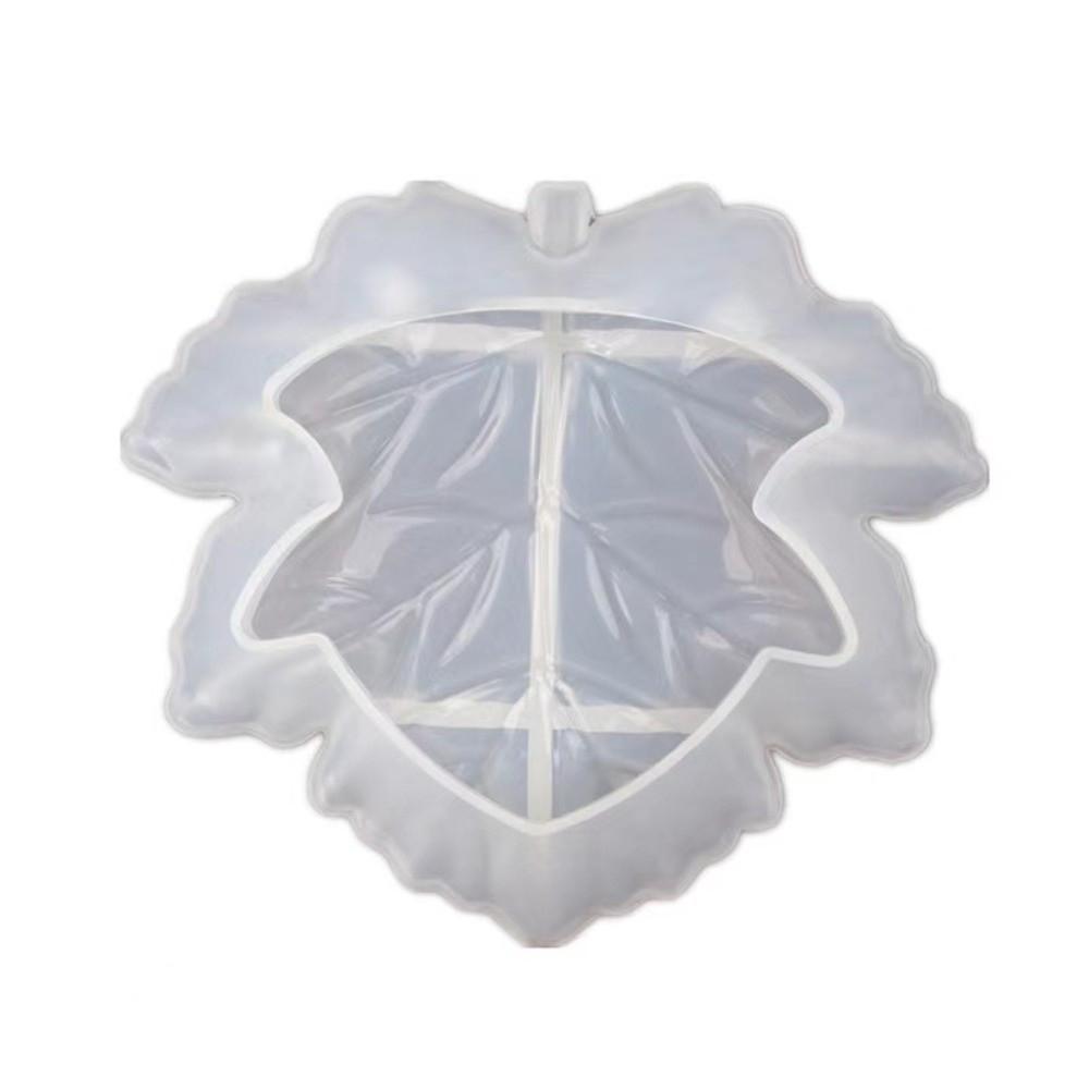 Silicone Ash Tray Mold 3D Maple Leaf Snack Dish Mould New Resin Casting Mold Craft Making