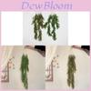 Artificial Wall Plant Decor For Wedding And Event Photography With Green And Sunset Red Colors