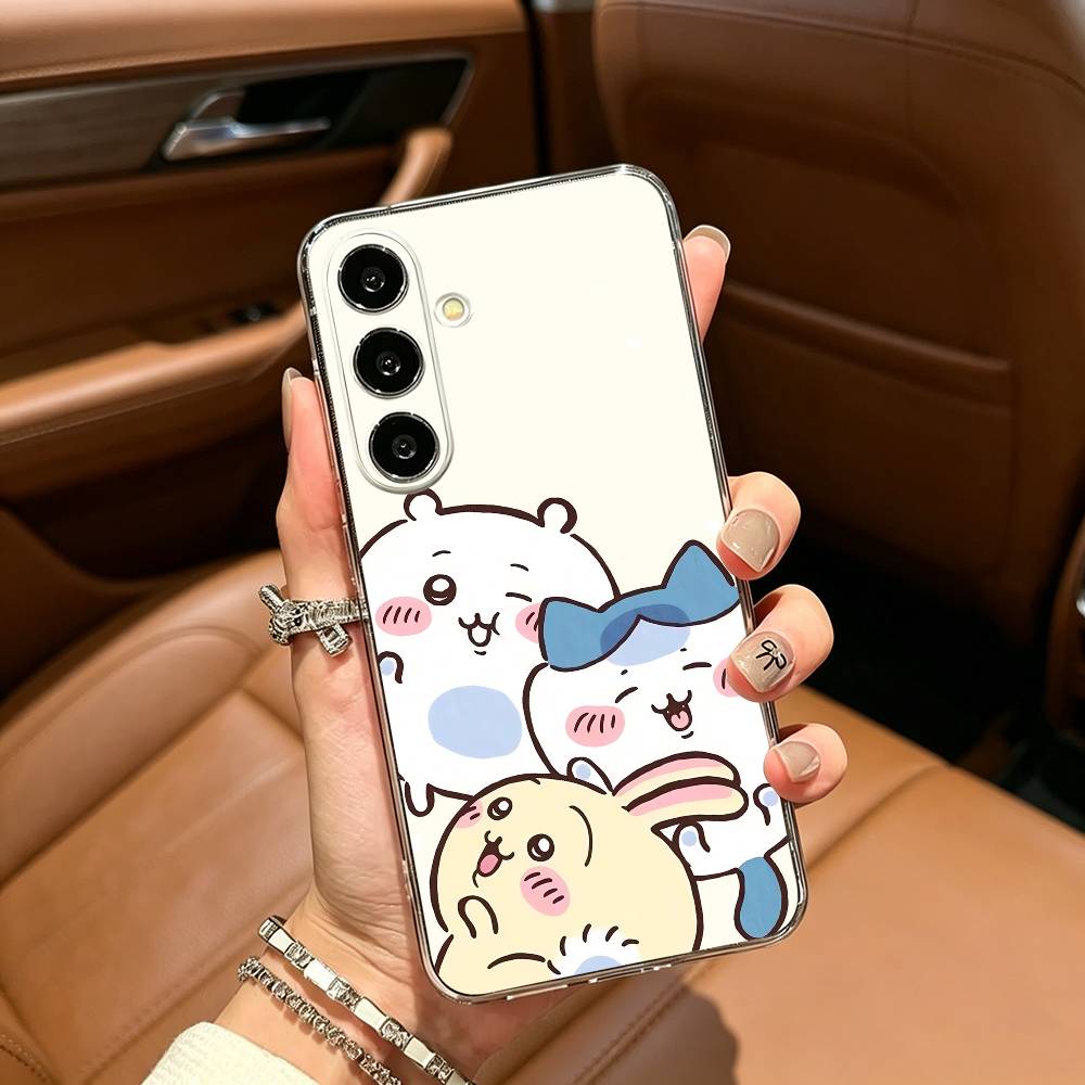 C-Cute C-C-Chiikawas Phone Case For Samsung Galaxy A71,A70,A52,A51,A40,A30 Transparent Cover